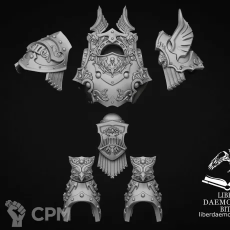 Описание картинки Armour model “Vetustus” type Phoenix от Bazilevs по цене 845руб | Свободный Рынок Миниатюр - СРМ