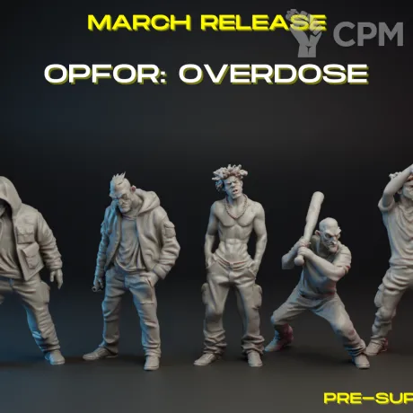 Описание картинки OPFOR//OVERDOSE от PocketSized Prints по цене 750руб | Свободный Рынок Миниатюр - СРМ