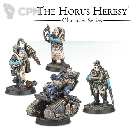 Описание картинки Surgeon primus Aevos Yovan &amp; orderlies от Dark Heresy по цене 1 350руб | Свободный Рынок Миниатюр - СРМ