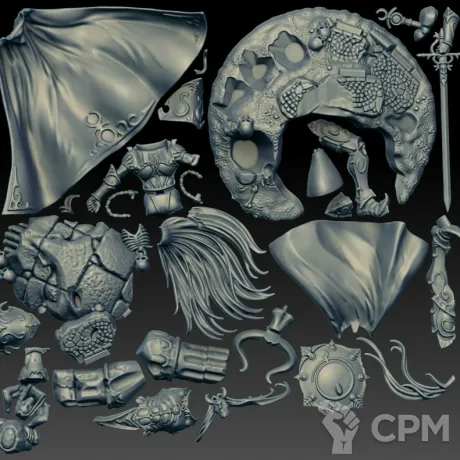 Описание картинки Sigvald, Prince of Slaanesh (Scan) от AxeL's Forge по цене 650руб | Свободный Рынок Миниатюр - СРМ