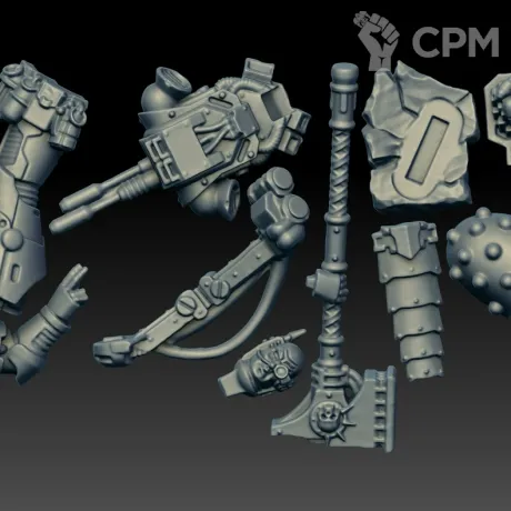 Описание картинки Siege Breaker Consul (Scan) от AxeL's Forge по цене 200руб | Свободный Рынок Миниатюр - СРМ