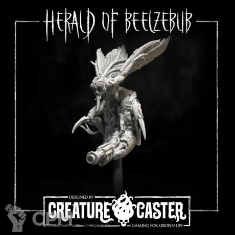 Описание картинки Great Hunger Herald of Beelzebub D от Recruiter по цене 600руб | Свободный Рынок Миниатюр - СРМ
