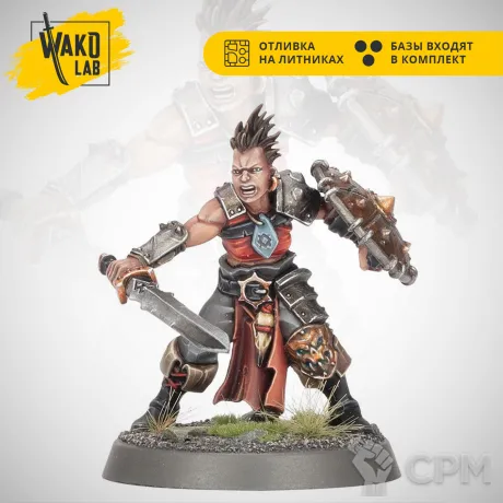 Описание картинки Darkaoath Marauder от Wako Lab (Recast) по цене 690руб | Свободный Рынок Миниатюр - СРМ