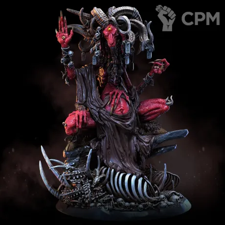 Описание картинки Baphomet от Naggaroth Night по цене 3 000руб | Свободный Рынок Миниатюр - СРМ