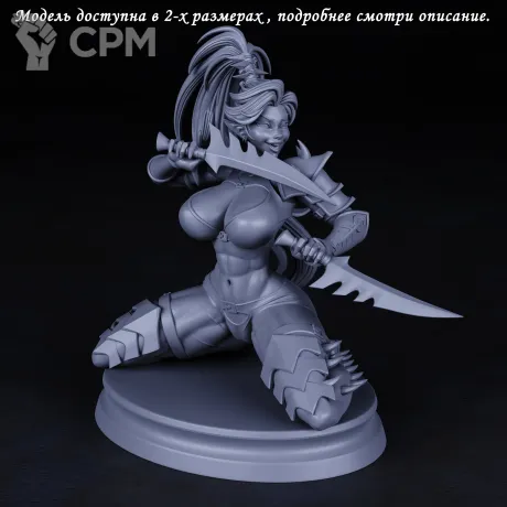 Описание картинки Фигурка коллекционная Лелит Гесперакс (Lelith Hesperax) Warhammer 40000 от Brother Ork по цене 2 320руб | Свободный Рынок Миниатюр - СРМ