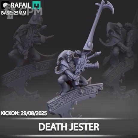 Описание картинки Death Jester от Naggaroth Night по цене 500руб | Свободный Рынок Миниатюр - СРМ