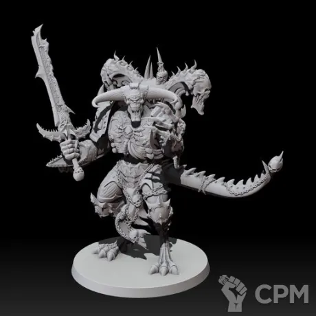 Описание картинки Daemon Prince 1 от Магазин Альфария по цене 700руб | Свободный Рынок Миниатюр - СРМ
