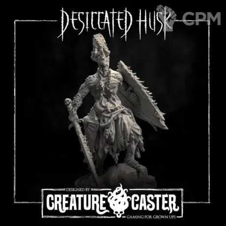 Описание картинки Great Hunger Desiccated Husk A от Recruiter по цене 450руб | Свободный Рынок Миниатюр - СРМ