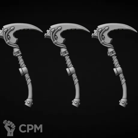 Описание картинки косы тип Farmer (правая рука) от Bazilevs по цене 497руб | Свободный Рынок Миниатюр - СРМ