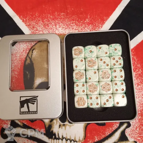 Описание картинки Death Guard dice x20 от Ultra_Chaot!c по цене 2 600руб | Свободный Рынок Миниатюр - СРМ