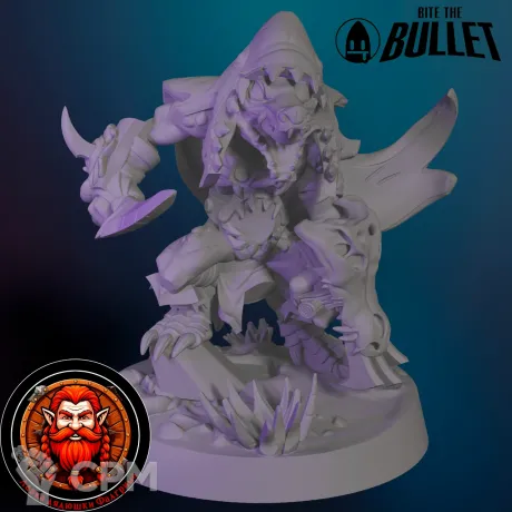 Описание картинки Кобольд воин от Falgrim's_shop по цене 420руб | Свободный Рынок Миниатюр - СРМ
