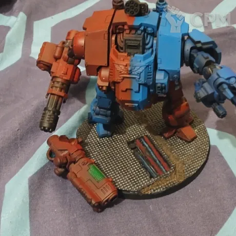 Описание картинки Space Marines Redemptor Dreadnought от GoglbMoglb по цене 4 000руб | Свободный Рынок Миниатюр - СРМ