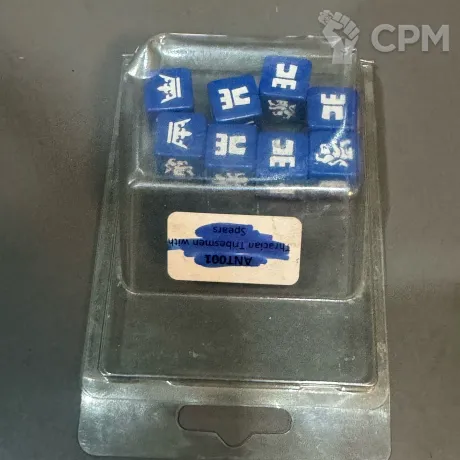 Описание картинки Medieval Dice - Blue от Logan03 по цене 1 900руб | Свободный Рынок Миниатюр - СРМ