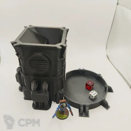 Описание картинки Dice tower от Rev127 по цене 400руб | Свободный Рынок Миниатюр - СРМ