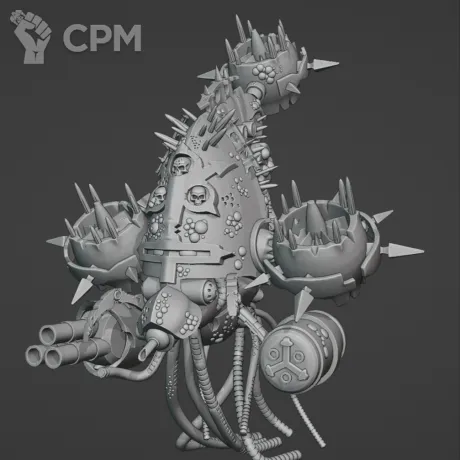Описание картинки Foetid Bloat-Drone with heavy blight launcher от WastelandMiniatures по цене 770руб | Свободный Рынок Миниатюр - СРМ