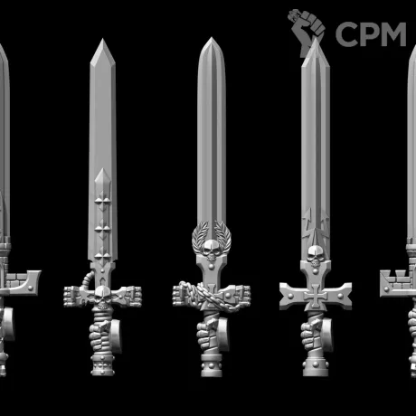 Описание картинки мечи тип Sword (правая рука) от Bazilevs по цене 497руб | Свободный Рынок Миниатюр - СРМ