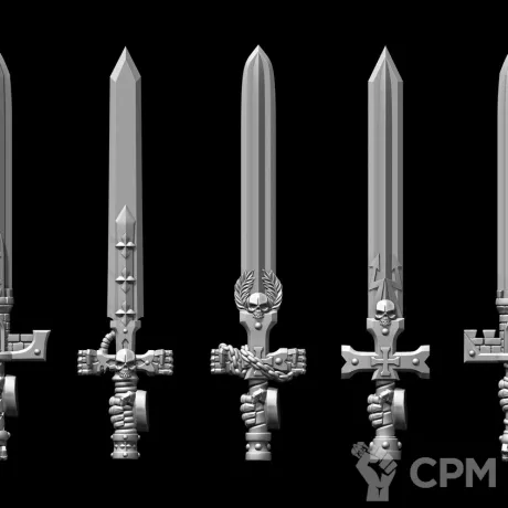 Описание картинки мечи тип Sword (правая рука) от LDBits по цене 547руб | Свободный Рынок Миниатюр - СРМ