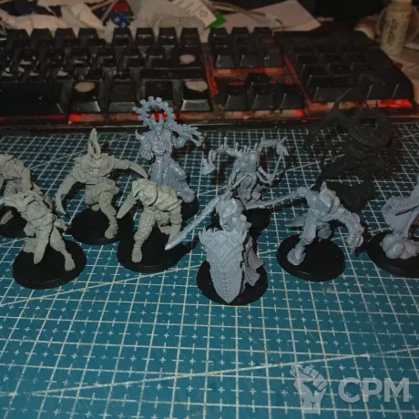 Описание картинки Warcrow. Армия Scions of Yaldabaoth от zerostar23 по цене 13 500руб | Свободный Рынок Миниатюр - СРМ