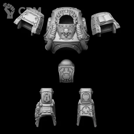 Описание картинки Armour model “Vetustus” type Exorcist от LDBits по цене 968руб | Свободный Рынок Миниатюр - СРМ
