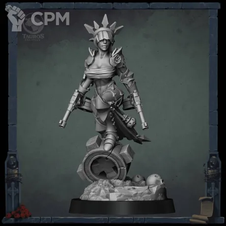 Описание картинки Dolorosa (Stigmatic Nun) v2 от Manufactorum76 по цене 175руб | Свободный Рынок Миниатюр - СРМ