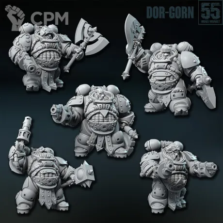 Описание картинки Dor-Gorn от Manufactorum76 по цене 900руб | Свободный Рынок Миниатюр - СРМ