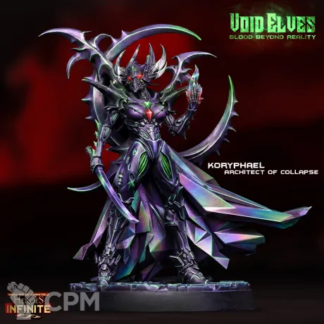 Описание картинки Dark Elves/Koryphael от Barduck Miniatures по цене 259руб | Свободный Рынок Миниатюр - СРМ