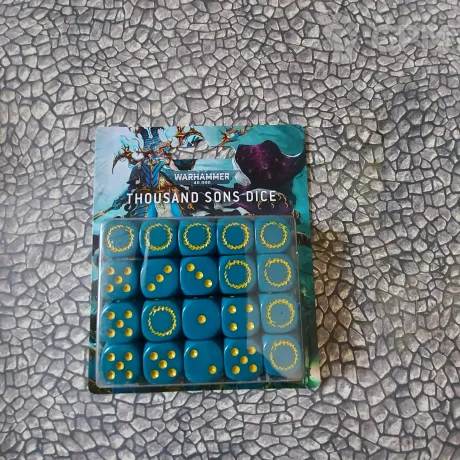 Описание картинки Thousand Sons dice, кубы Тысячи сынов, новые в упаковке от V130177@mail.ru по цене 4 800руб | Свободный Рынок Миниатюр - СРМ