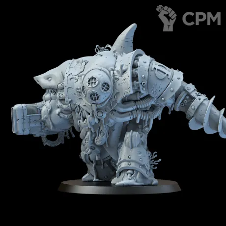 Описание картинки Миниатюра Хэлбрут глубинных десантников, Helbrute от Brother Ork по цене 2 100руб | Свободный Рынок Миниатюр - СРМ