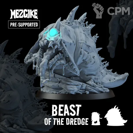 Описание картинки Beast of the Dredge от Manufactorum76 по цене 1 600руб | Свободный Рынок Миниатюр - СРМ