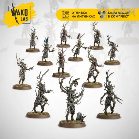 Описание картинки Dryads (12) от Wako Lab (Recast) по цене 2 710руб | Свободный Рынок Миниатюр - СРМ