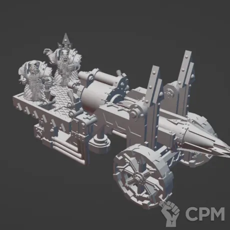 Описание картинки Deathshrieker Rocket Launcher от MrMetalHorror по цене 1 500руб | Свободный Рынок Миниатюр - СРМ