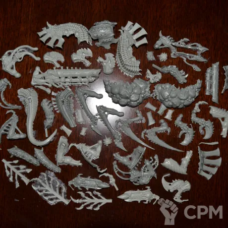 Описание картинки Tyrannofex/tervigon от Ilych по цене 2 200руб | Свободный Рынок Миниатюр - СРМ