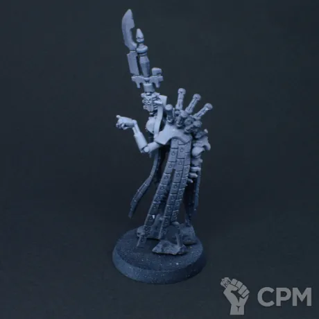 Описание картинки Necron Plasmancer от Cowboy Jerry по цене 1 100руб | Свободный Рынок Миниатюр - СРМ