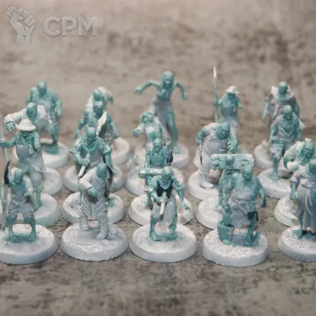 Описание картинки Deadwalker Zombies альтернатива от Tyrra по цене 1 400руб | Свободный Рынок Миниатюр - СРМ