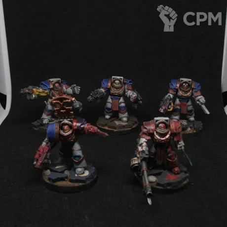 Описание картинки Chaos Terminators от SWT по цене 4 500руб | Свободный Рынок Миниатюр - СРМ