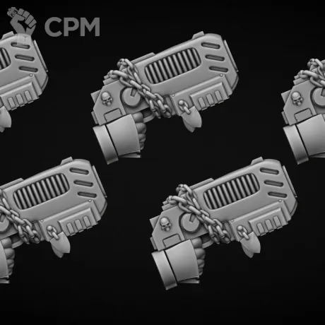 Описание картинки Plasma pistol type Exigo от Bazilevs по цене 398руб | Свободный Рынок Миниатюр - СРМ