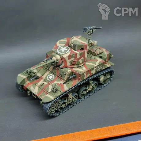 Описание картинки M3 Stuart USMC от ZuMMaR по цене 3 500руб | Свободный Рынок Миниатюр - СРМ