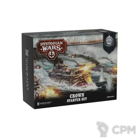 Описание картинки Dystopian Wars: Crown Starter Set (предзаказ) от Mini Wargame по цене 6 950руб | Свободный Рынок Миниатюр - СРМ