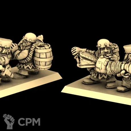 Описание картинки Dwarf Fire Thrower - Скан от MrMetalHorror по цене 600руб | Свободный Рынок Миниатюр - СРМ