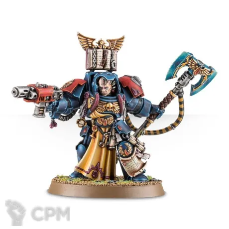Описание картинки Предзаказ  Blood Angels Librarian in Terminator Armour от  по цене 3 900руб | Свободный Рынок Миниатюр - СРМ