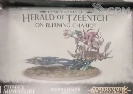 Описание картинки Herald of Tzeentch от Makusimo по цене 1 000руб | Свободный Рынок Миниатюр - СРМ