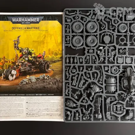 Описание картинки Orks Deffkilla Wartrike от  по цене 4 500руб | Свободный Рынок Миниатюр - СРМ