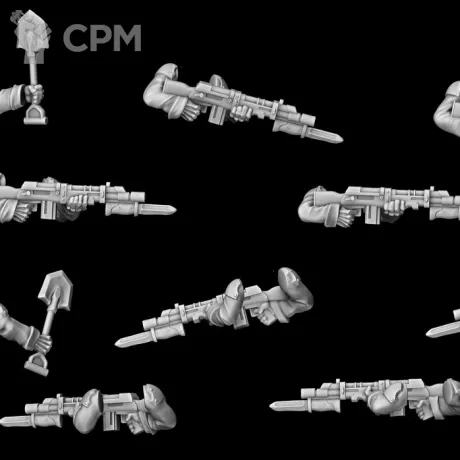 Описание картинки Rifle Arms от Bazilevs по цене 640руб | Свободный Рынок Миниатюр - СРМ