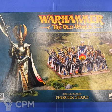 Описание картинки TOW: High Elf Realms Phoenix Guard от Akella по цене 8 700руб | Свободный Рынок Миниатюр - СРМ
