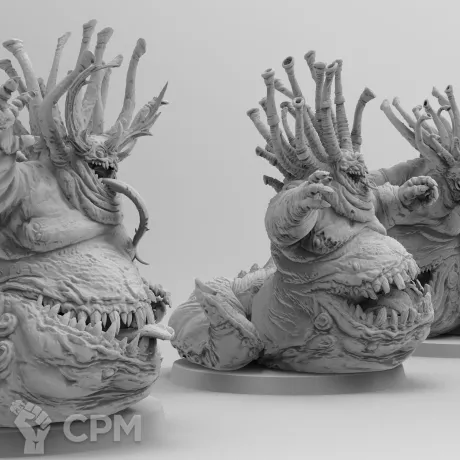 Описание картинки Beast of Nurgle от 3Д-Печка по цене 600руб | Свободный Рынок Миниатюр - СРМ