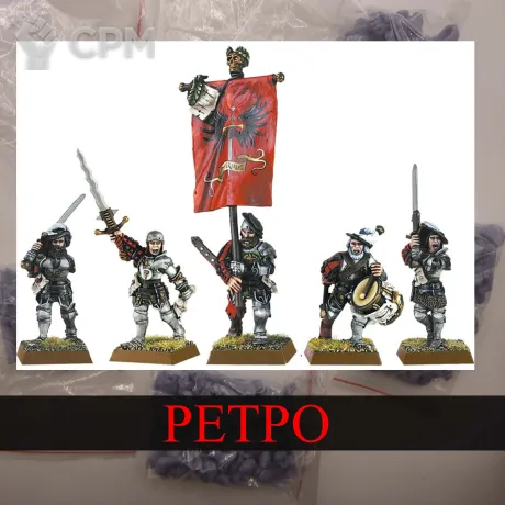 Описание картинки Empire Greatswords от White Rhino по цене 699руб | Свободный Рынок Миниатюр - СРМ