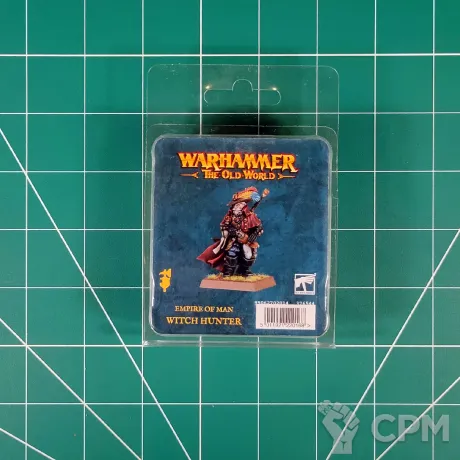 Описание картинки Empire of Man Witch Hunter от Vault Boy по цене 1 998руб | Свободный Рынок Миниатюр - СРМ