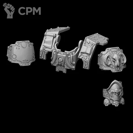 Описание картинки Armor model "Loculo" type Exorcist от Bazilevs по цене 1 095руб | Свободный Рынок Миниатюр - СРМ