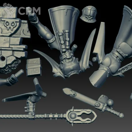 Описание картинки Knight-Arcanum (Scan) от AxeL's Forge по цене 225руб | Свободный Рынок Миниатюр - СРМ