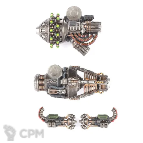 Описание картинки SATURNINE DREADNOUGHT WEAPONS – OPHION CONFIGURATION от TPC по цене 1 280руб | Свободный Рынок Миниатюр - СРМ